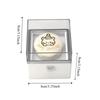 Valentine Bear Flip Ring Box Storage Box Girlfriend Gift Mini Cake Gift Boxes Jewelry Ring Display Birthday Gift Packaging Box