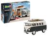 German Revell 1/24 Volkswagen T1 Camper Plastic Model Kit 07674