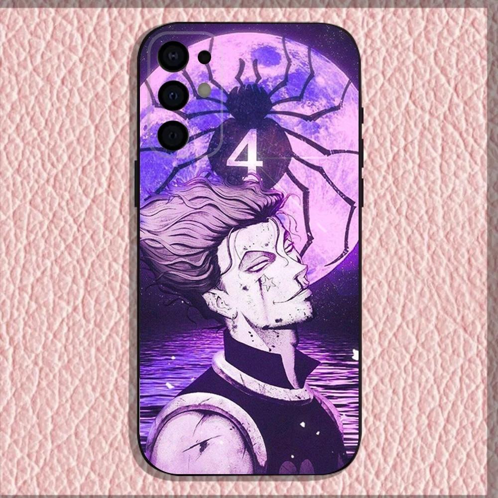Чехол для телефона с аниме-персонажем Хисока М. Морроу для Samsung S25, S24, S21, S22, S23, S30, Ultra, S20, Plus, Fe, Lite, Note, 10, 9, 5G Черный