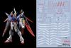 HG Destiny Gundam Spec HG RG MG PG RE HiRM Robot Plastic Model Water Transfer Decals (For 1/144 II) [Used]