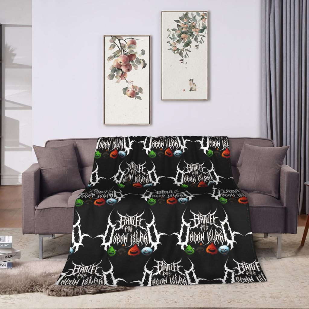 Four BFB BFDI Blanket Velvet Textile Decor Portable Lightweight Throw Blankets for Bedding Office Bedding Throws