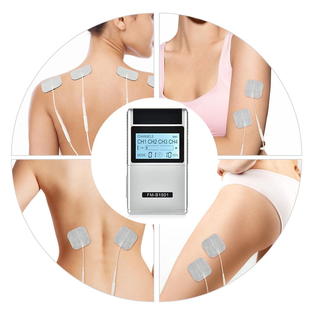 20 скоростей Электрический TENS-аппарат Портативный импульсный массажер Цифровая терапия Полный массажер Обезболивание Акупунктура