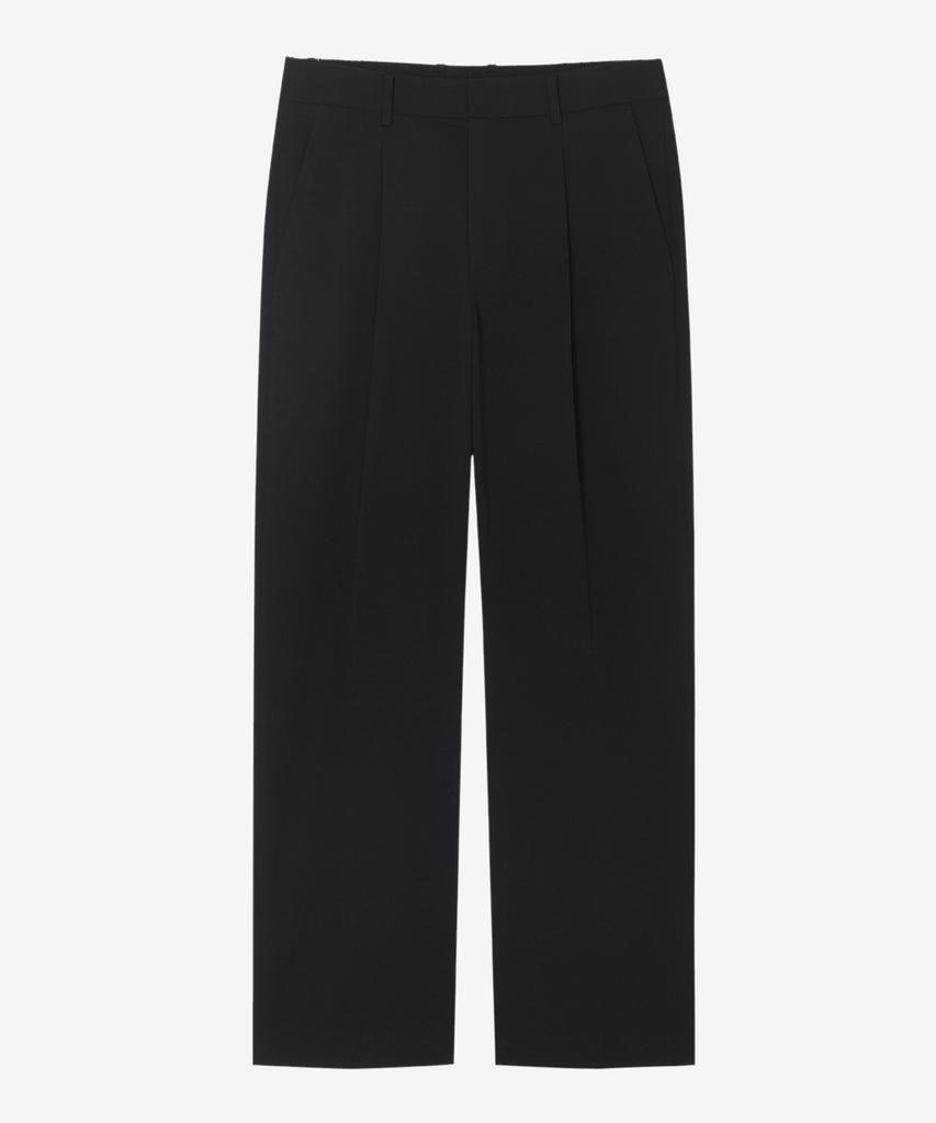MINDBRIDGE Do Good_Wide Single-Pleat Elastic Slacks - 2 Colors