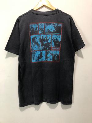 Vintage Dawn Of The Dead Zombie Horror Movie Promo T-Shirt