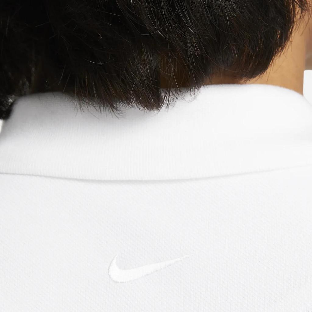 Nike Рубашка поло Slim Fit Solid Color, мужские топы, белая DA4380-101