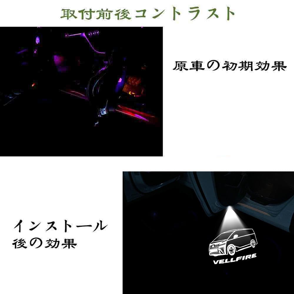 Ltsplay Подсветка вежливости, Приветственная подсветка двери, Лампа вежливости, Светодиодная проекция логотипа, 20-я серия, 30