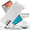 Protective Case for Samsung A53 5G - PROSHOP - 4 Reinforced Silicone Corners Transparent