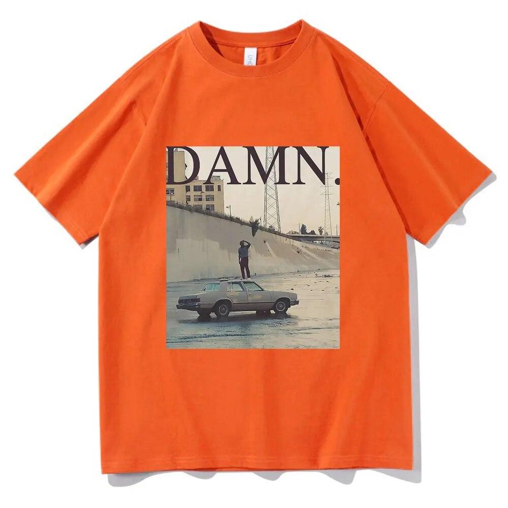 Футболки с рэпером Kendrick Lamar Damn Mr Morale и The Big Steppers Album Ретро футболка унисекс, женские хлопковые футболки большого размера, уличная одежда