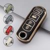 2/3/4 Buttons TPU Car Key Cover Key Case for Mazda 2 3 6 Axela Atenza CX-5 CX5 CX-3 CX-7 CX8 CX-9 2016 2017 2018 Auto Bag Keychain Accessories