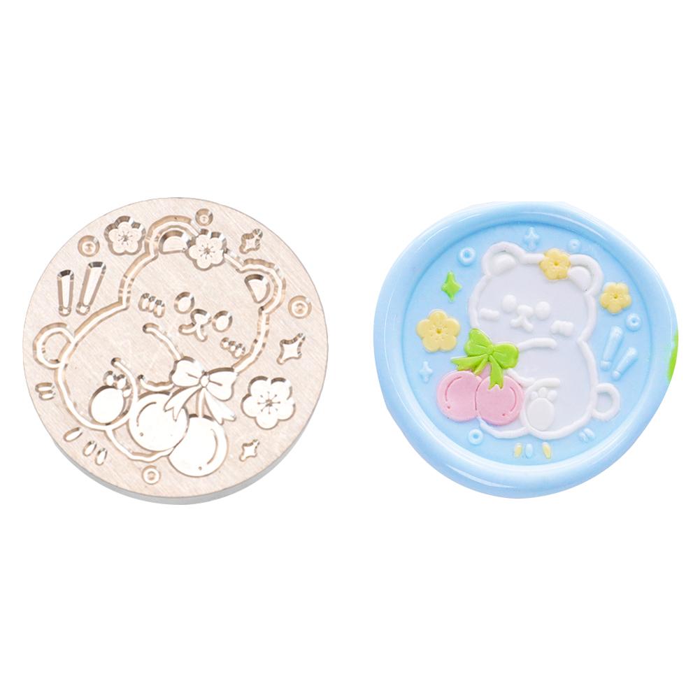 Печать серии животных с медной головкой, 3D-рельефные штампы, печатающая головка для подарочного скрапбукинга