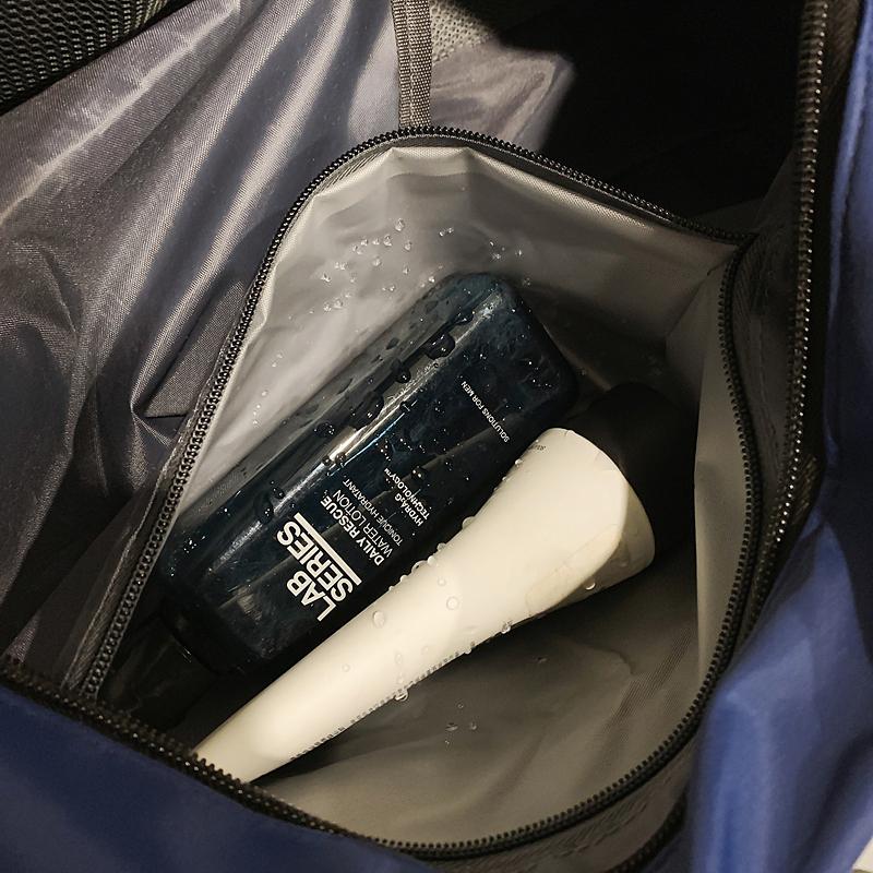 Travel Bag Large Capacity Fitness Travel Bag Sports Luggage Bag Separation Shoes Bags Dry Wet Separation Student Storage Bag