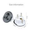 1 Pcs 16A Portable German Standard Universal EU(Europe) Converter Adapter 250V AC Travel Charger Wall Power Plug Socket Adapter