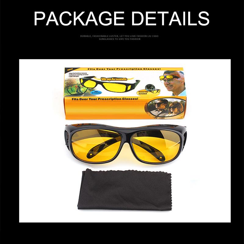 Водительские очки Аксессуары для салона Защитные приспособления Солнцезащитные очки Очки ночного видения Антибликовые очки для вождения автомобиля НОВЫЕ