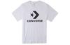 Converse Футболка с втачным рукавом Унисекс Белый 10025458-A03