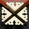 Furniture Decorative Triangle Corner Furniture Protector Antique Corner Wooden Box Corner Protector