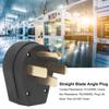 Grounding Straight Blades Angle Plug NEMA 14-50P Replacement Male Plugs Workshop 4-Prong Plug  RV