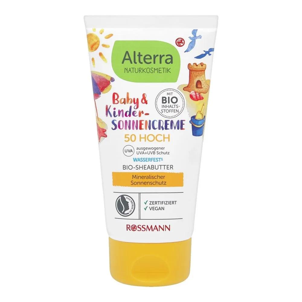 ROSSMANN Alterra Baby & Kids Sun Cream LSF50 75ml