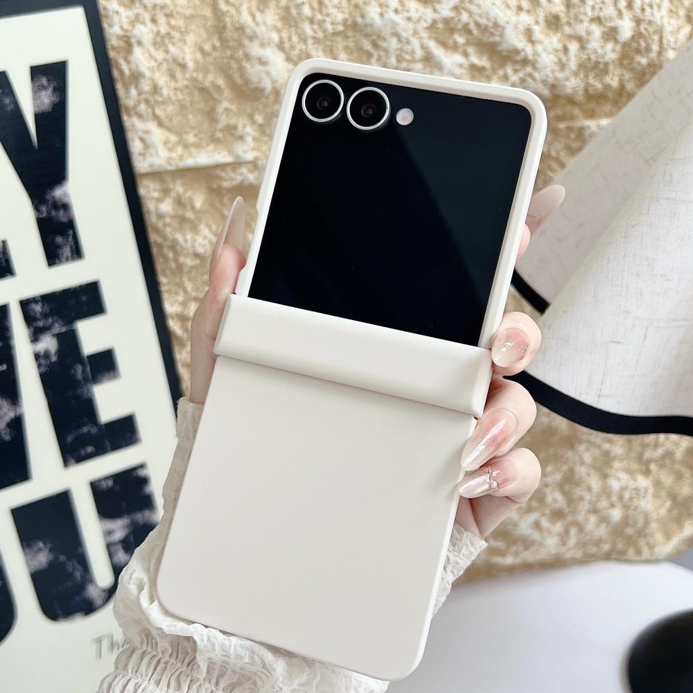 Матовый чехол с градиентом и двойным цветом для Samsung Galaxy Z Flip 7 6 5 4 3 flip7 ZFlip Защита шарнира Жесткий ПК Ударопрочный Тонкий чехол