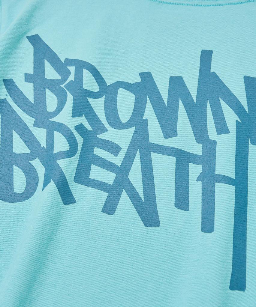 Укороченная футболка BROWNBREATH W с биркой - Мятный