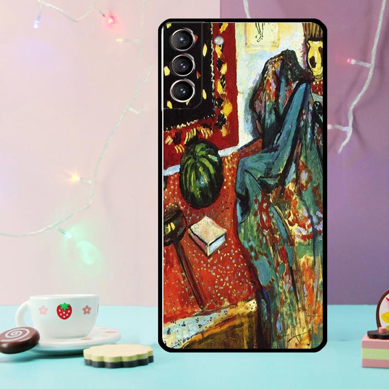Чехол-картина с изображением работ Анри Матисса для Samsung Galaxy S24 S21 S22 S23 Ultra Plus S20 FE S8 S9 S10 Note 10 20 Ultra