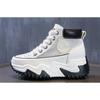 7cm Cow Genuine Leather Platform Wedge Shoes Autumn Pumps Women Ankle Booties Spring Chunky Sneakers High Top Sneakers Summer