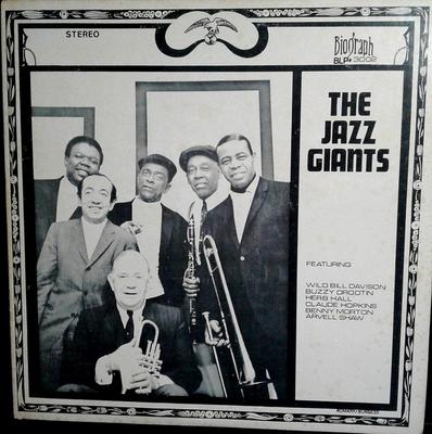 LP Пластинка WILD BILL DAVISON, BUZZY DROOTIN, H - The Jazz Giants BLP3002 Biograph 1970 США Джаз Б/У