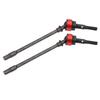Steel CVD Front Drive Shaft Replacement Accessory Fit for Axial SCX10 1:10 Crawler CarRed