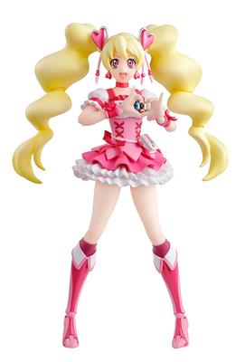 TAMASHII NATIONS Персонаж Fresh Cure Peach, 135 мм, окрашенная подвижная фигурка SHFiguarts PreCure! -Precure Designer's Edition — приблизительно. АБС и ПВХ