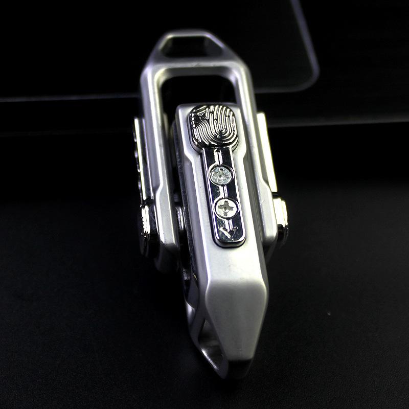 Магнитная толкающая карточка, толкающая яйца, кликерная пластина, механический слайдер, тактильная монета, игрушки для снятия стресса, антистрессовый металлический сплав