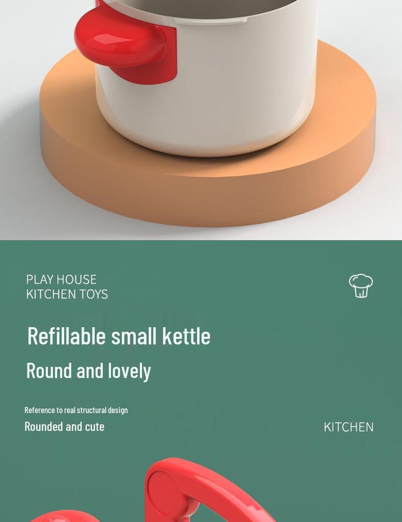 Детский игровой кухонный набор: Игрушка для готовки и резки с овощами для мальчиков и девочек