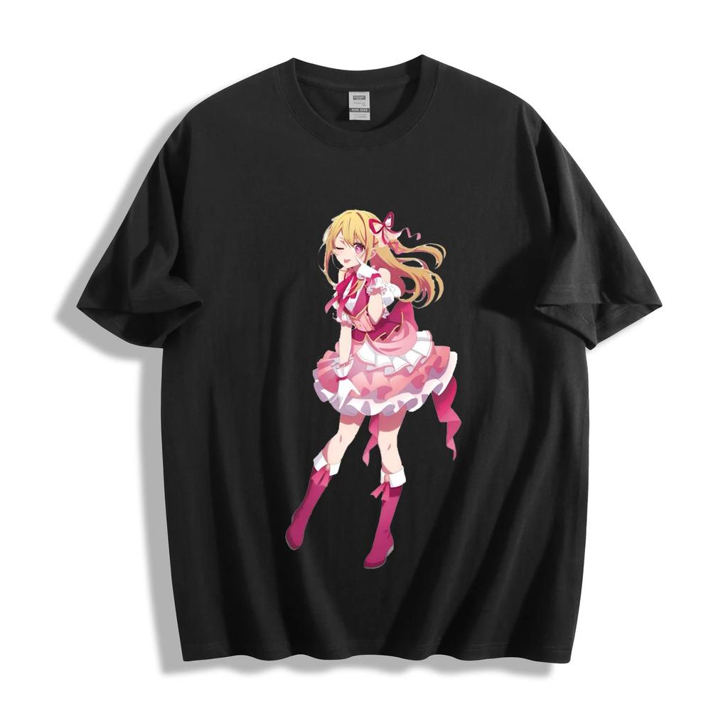 Ruby Hoshino Idol Anime T-Shirt – Magical Pink Idol Graphic Unisex Tee