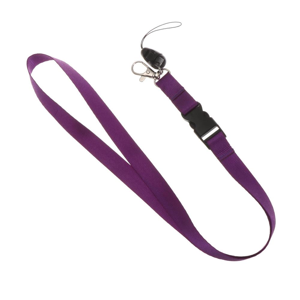 Модный USB-значок с ремешком на шею, держатель для ключей, спортзала, мобильного телефона, ремешки для мобильного телефона, однотонный