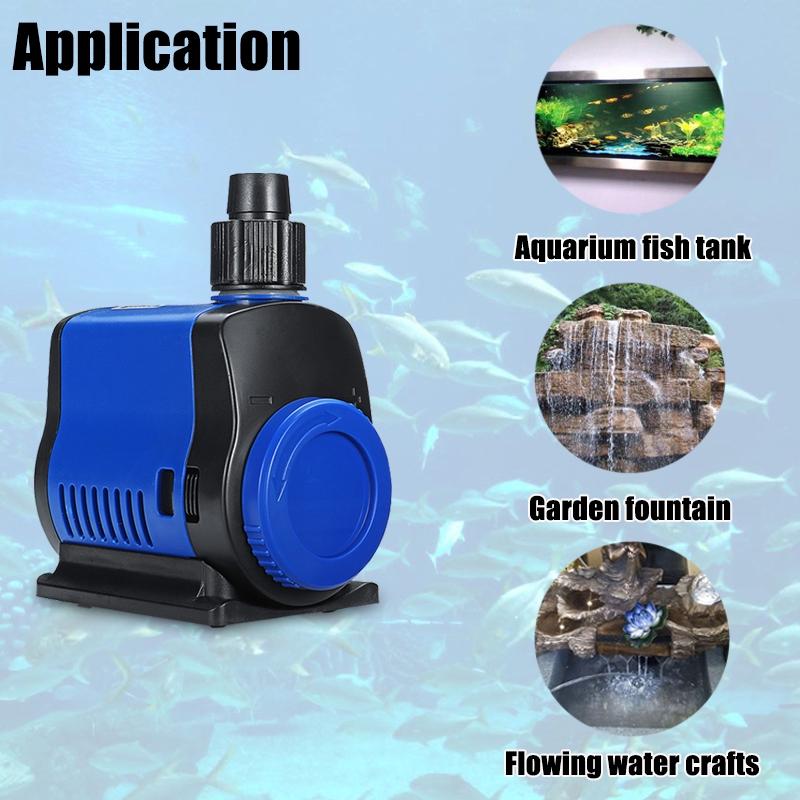IPX8 5W/20W/35W/45W/80W Motor Submersible 0.9-3.6M 500-3500L/H Water Pump 220V