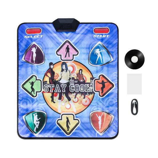 Детский танцевальный коврик для взрослых, 3 игровых режима, USB-танцевальный коврик, водонепроницаемый, нескользящий, ПВХ, электронный музыкальный танцевальный степ-коврик для малышей, мальчиков и девочек, подарок на Рождество и день рождения