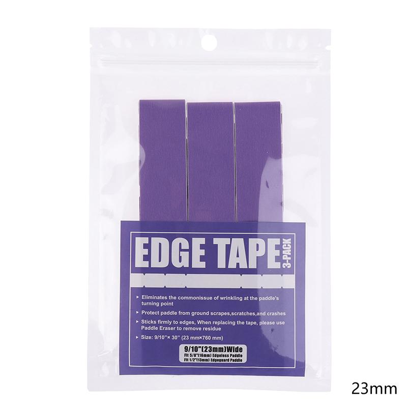 3 шт. Наклейка на кромку ракетки для пиклбола, Лента для защиты кромки головки ракетки, Снижение удара и предотвращение трения, Защитная лента для рамы