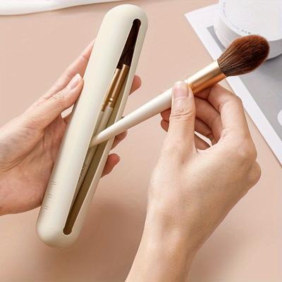 Сумка для макияжа, сумка для кистей для макияжа, косметический органайзер, дорожный держатель, чехол для хранения кистей, сумка для макияжа, силиконовая сумка для макияжа