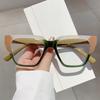 Anti Blue Light Square Glasses Women For Men 2024 Vintage Brand Designer Myopia Prescription Optical Computer Eye Glasses Frame