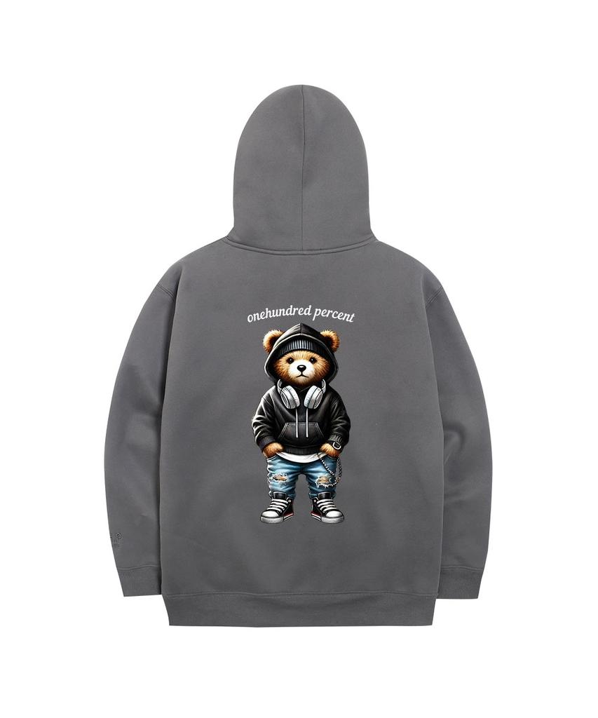 Ohpxgoodd Толстовка с капюшоном Медведь Флисовая толстовка с капюшоном
