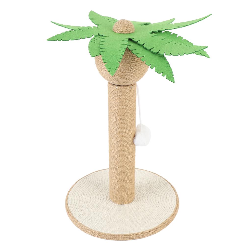 Cat Scratching Post Sisal Cute Look Space Saving Stable Structure Cat Tree Scratch Post for Home Ind
