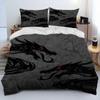 3D Retro Dragon Printed Bedding Sets Exquisite Bed Supplies Set Duvet Cover Bed Comforter Set Bedding Set Luxury Birthday Gift