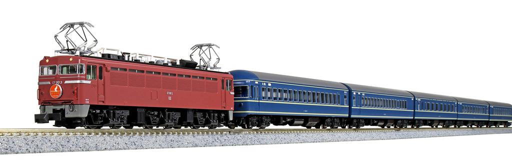 KATO N Gauge 20 Series Sleeper Express Yuuzuru Hakutsuru Basic Set Model Train Passenger Car & 8-Car 10-1518