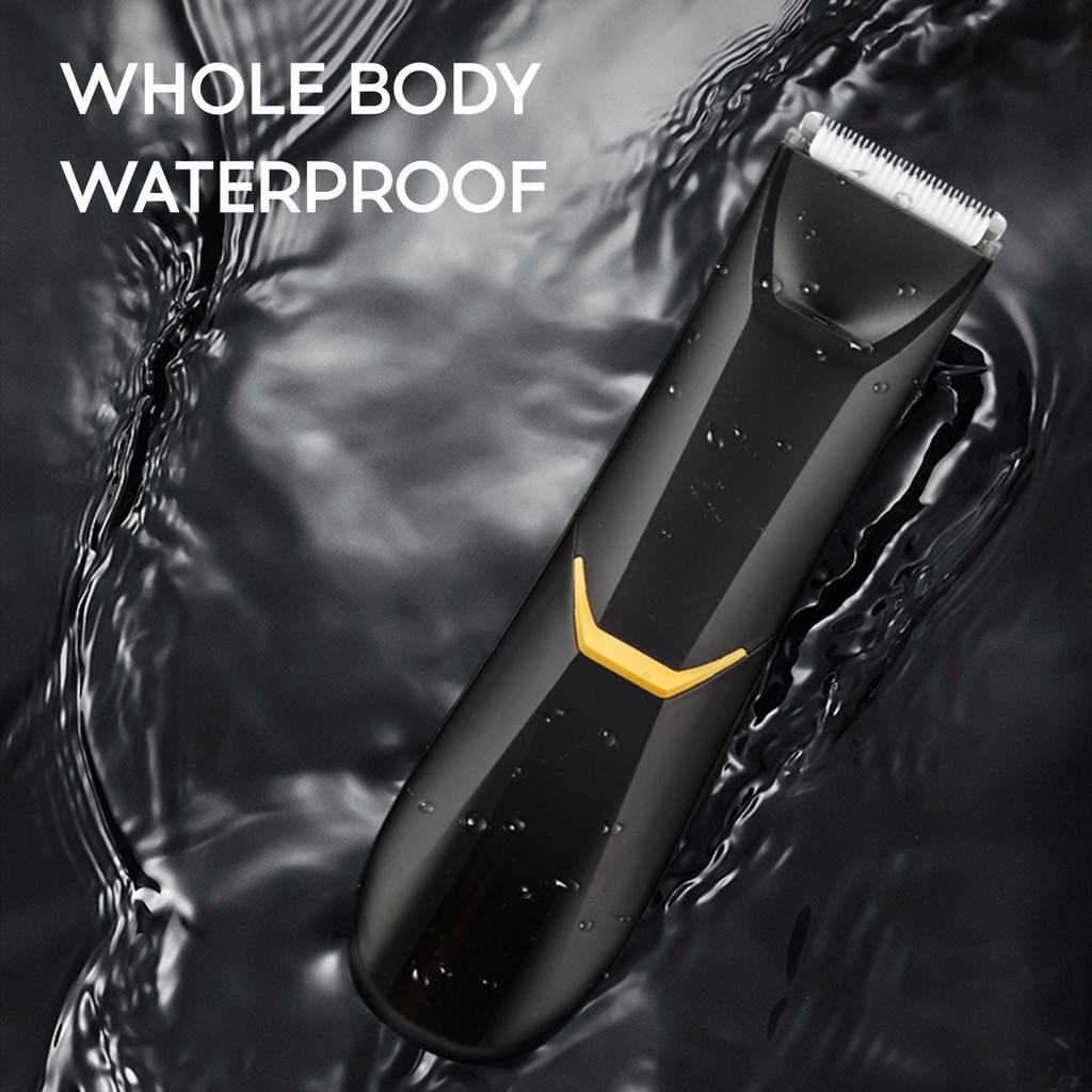 Men s Electric Shaver Body Hair Trimmer Private Underarm Shaver Fast Cutting Whole Body Waterproof