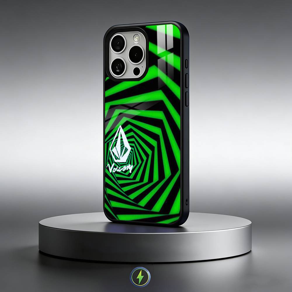 V-VOLCOM S-Style SportS  Phone Case For iPhone17,16,15,14,13,12,11 Plus,Pro Max Magnetic For Magsafe Wireless Charging