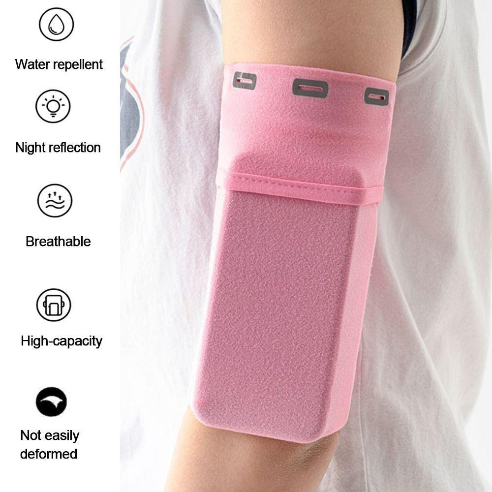 Elastic Outdoor Arm Bag Waterproof Armband Jogging Bag Universal Phone Arm Bag