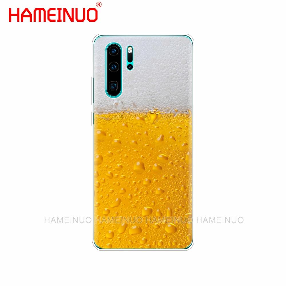 Силиконовый чехол для телефона huawei P30 PRO LITE P SMART 2019 plus p smart Z p20 lite 2019 Beer A Glass of Beer Summer Cocktai