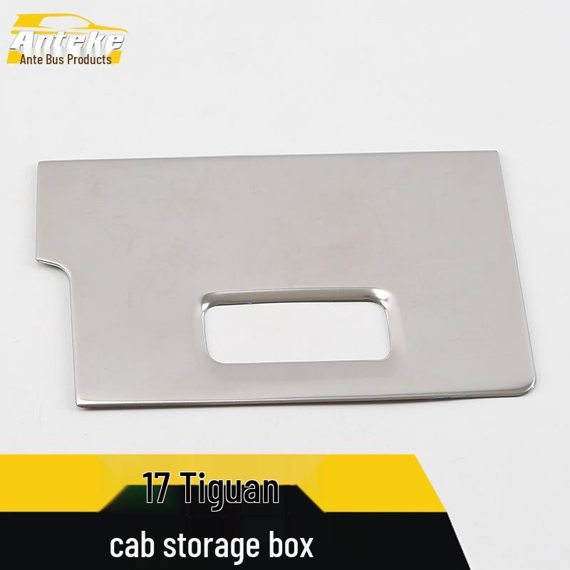 Fits 17 Teramont Models: Cabin Storage Box & Center Console Glove Box Decorative Panel Frame Patch.