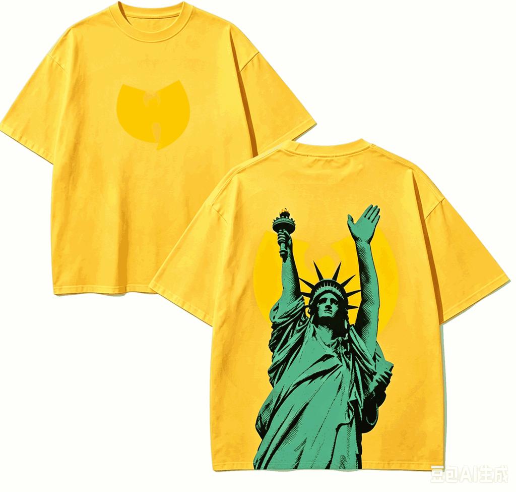 Wutangclan For Fan Gift Tshirt Unisex Unisex Harajuku Oversizedunisex Short Sleeve Streetwear High Quality Couples Classic Soft