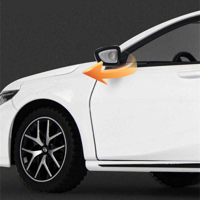 1/24 GAC Motor EMPOW 55 Купе Сплав Модель автомобиля Литой металл Уличные спортивные автомобили Модель автомобиля Звук и свет Симуляция Детская игрушка Подарок