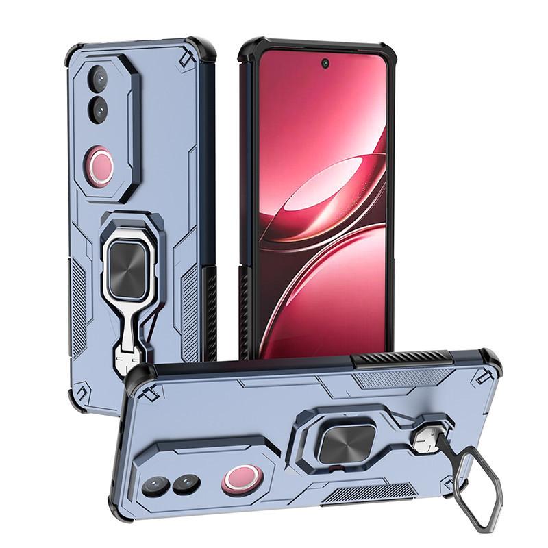 Применимо к Vivo S19 Pro Чехол для мобильного телефона Wukong Car V70FE с держателем-кольцом Противоударный чехол для мобильного телефона