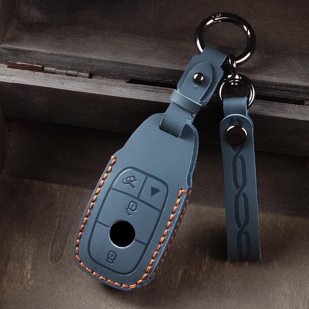 Styling Mouldings Car Remote Key Case Cover Shell Fob For Mercedes Benz A C E S G Class GLC CLE CLA GLB GLS W177 W205 W213 W222